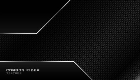 abstract geometric dark carbon fiber background designのイラスト素材