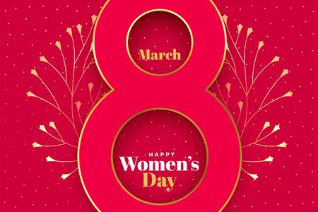 happy womens day creative concept background designのイラスト素材