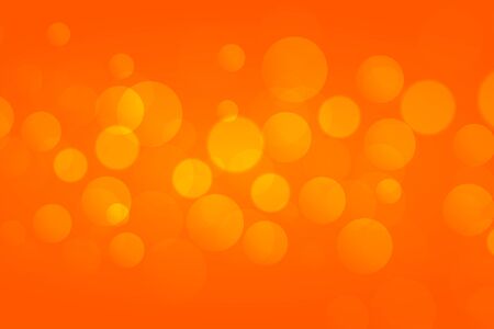 orange bokeh lights background with text soaceのイラスト素材