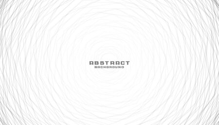 white background with circular lines mesh designのイラスト素材