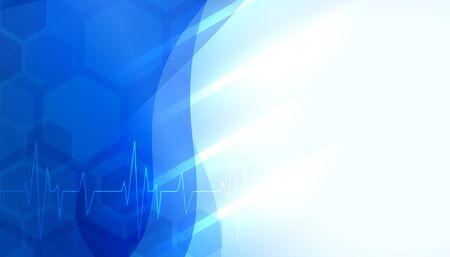 medical and healthcare science background with text spaceのイラスト素材