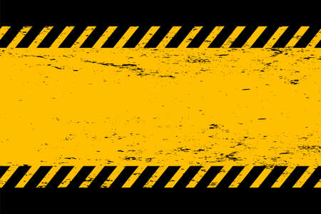 abstract grunge style yellow and black empty backgroundのイラスト素材