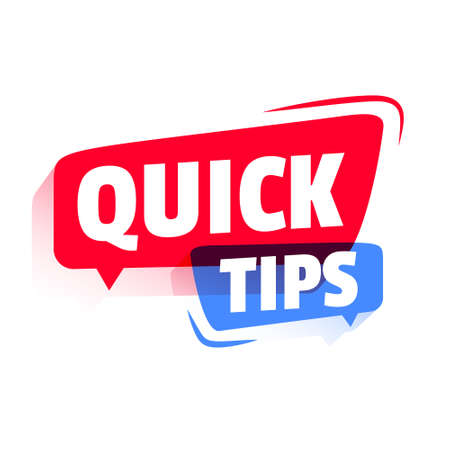 quick helpful tips and tricks background designのイラスト素材