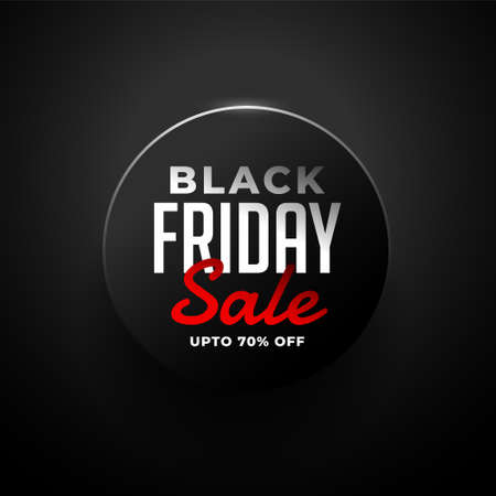 elegant black friday sale dark background designのイラスト素材