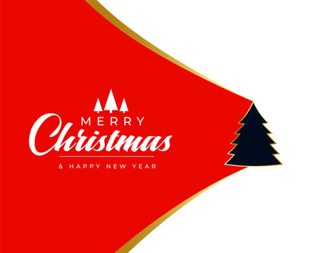 merry christmas creative tree background with text spaceのイラスト素材