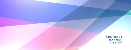 abstract presentation banner with transparent linesのイラスト素材