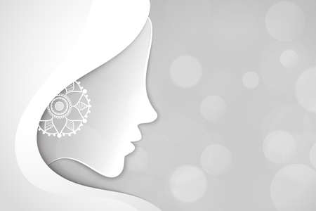 happy womens day celebration card greeting designのイラスト素材