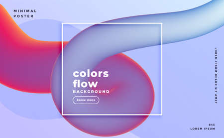 flowing colors fluid wave motion background