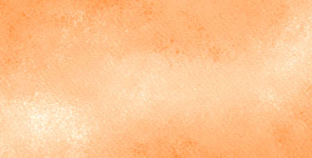 watercolor texture background in pastel orange colorのイラスト素材