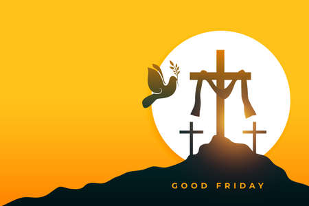 good friday peace holy week backgroundのイラスト素材