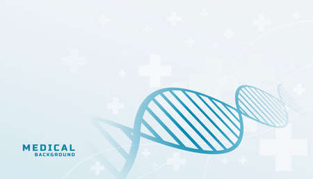 medical background with dna shapeのイラスト素材
