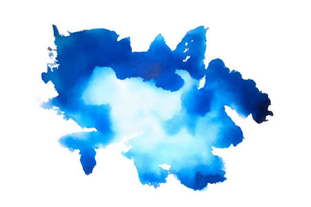 abstract blue watercolor texture backgroundのイラスト素材