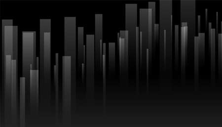 black background with transparent vertical linesのイラスト素材