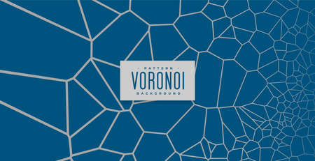 voronoi pattern lines mesh backgroundのイラスト素材