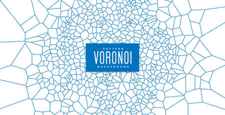 voronoi art abstract pattern backgroundのイラスト素材