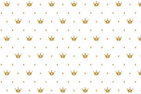 premium crown pattern texture background designのイラスト素材
