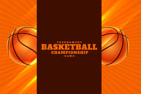 realistic basketball championship tournament backgroundのイラスト素材
