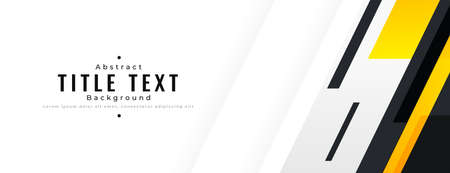 abstract geometric wide banner with text spaceのイラスト素材