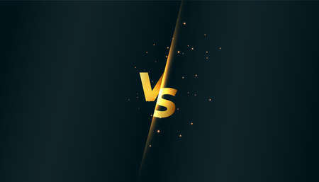 versus vs banner for product comparison or sports battleのイラスト素材