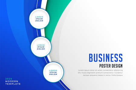 medical style business presentation template designのイラスト素材