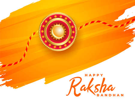 happy raksha bandhan traditional festival backgroundのイラスト素材