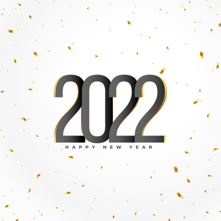 social media 2022 new year celebration wishes card design