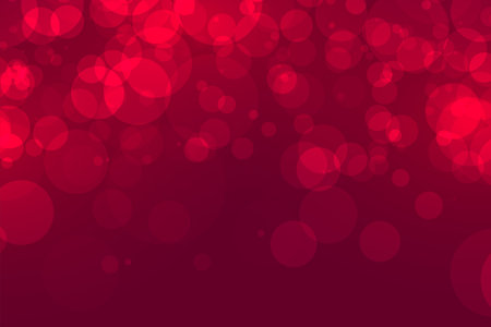 red bokeh lights effect backgroundのイラスト素材