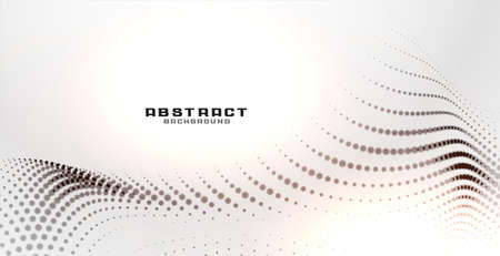 abstract black particles wave effect backgroundのイラスト素材