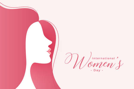 happy womens day card designのイラスト素材