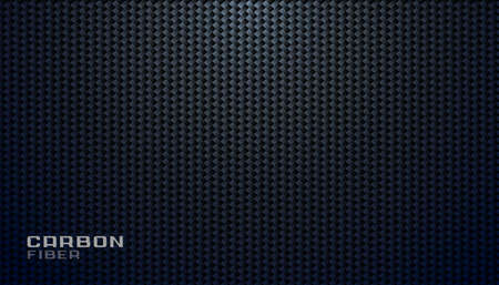 black dark carbon fiber texture with light effectのイラスト素材
