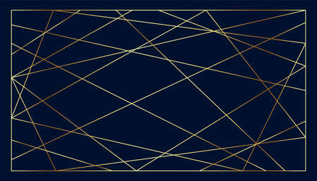 golden low poly lines backgroundのイラスト素材
