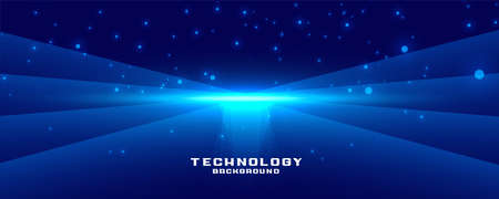 glowing technology sparkling lines digital backgroundのイラスト素材