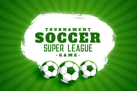 soccer tournament football league backgroundのイラスト素材