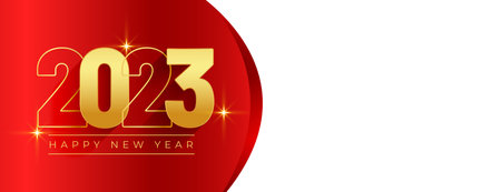 royal new year eve 2023 invitation banner vectorのイラスト素材
