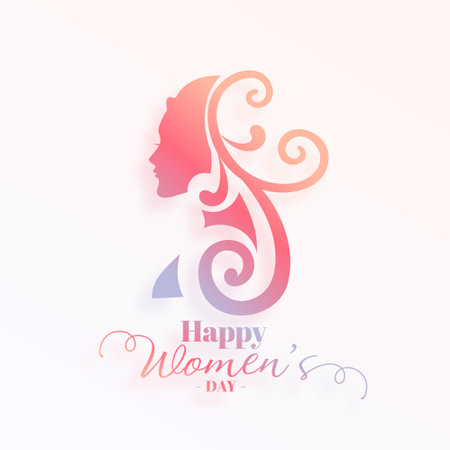 beautiful happy women's day greeting background for mother love vectorのイラスト素材