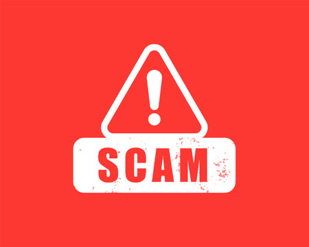 stay alert and safe with fraud warning background form virus vectorのイラスト素材