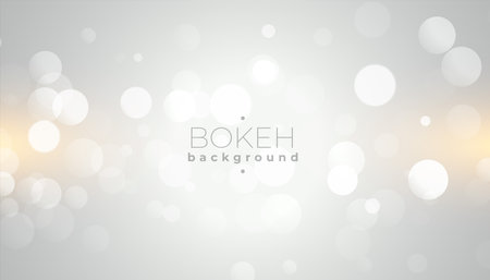 glowing and shiny bokeh pattern wallpaper design vectorのイラスト素材