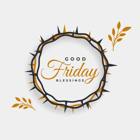 good friday religious backgrounds to inspire your worship vectorのイラスト素材