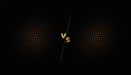 gamer streamer versus vs banner for tournament vectorのイラスト素材