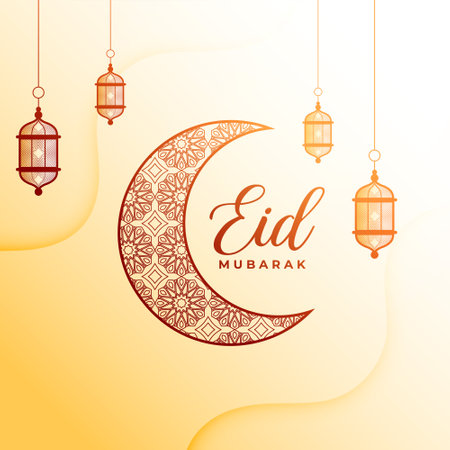 eid ul fitr traditional background with islamic decoration vectorのイラスト素材