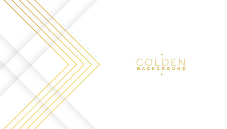 elevate your design with a white and golden abstract banner vectorのイラスト素材