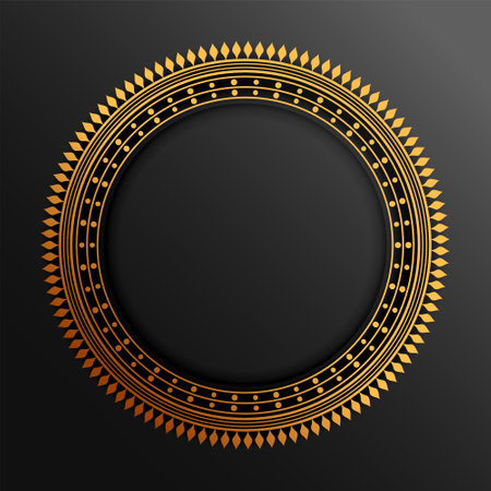 elegant lace frame premium background for wedding cards border design vectorのイラスト素材