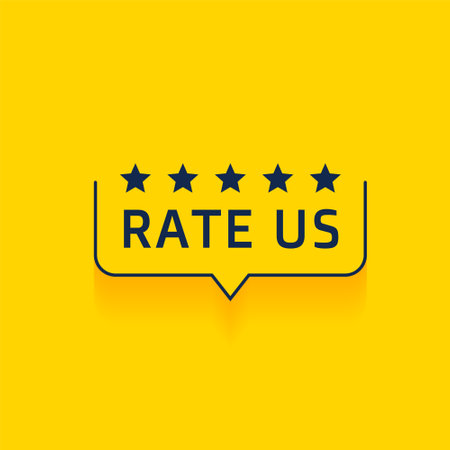 customer or client rating background for building a stronger brand vectorのイラスト素材