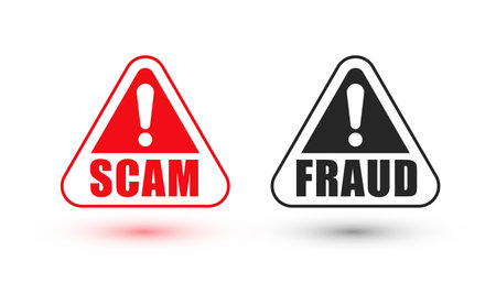 raud alert warning backgrounds for your data and information security vectorのイラスト素材