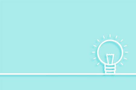 business success idea concept with light bulb and rays vectorのイラスト素材