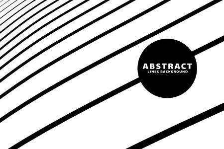 abstract and smooth dark blend lines white background design vector