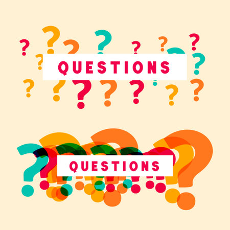 eye catching q and a concept template for guidance and support vector