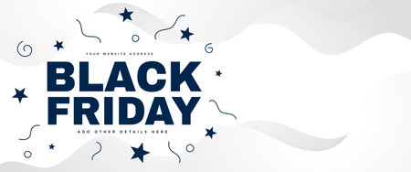 black friday special sale offer poster for business marketing vectorのイラスト素材