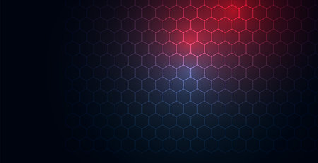 abstract honeycomb pattern futuristic backdrop for tech innovation vectoのイラスト素材