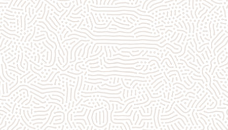 retro style organic turing lines pattern background design vector